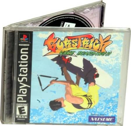 Burstrick Wake Boarding Playstation 1 Sony Playstation PS1 Burstrick Wake Boarding Playstation 1 Sony Playstation PS1