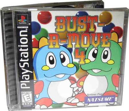 Bust a Move 4 Playstation 1 Sony Playstation PS1 Bust a Move 4 Playstation 1 Sony Playstation PS1