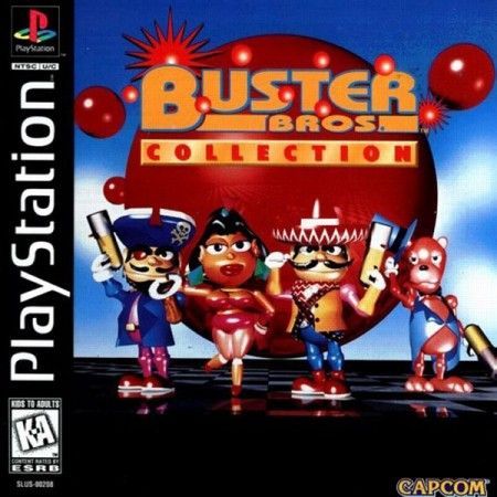 Buster Bros Collection Playstation 1 Sony Playstation PS1 Buster Bros Collection Playstation 1 Sony Playstation PS1