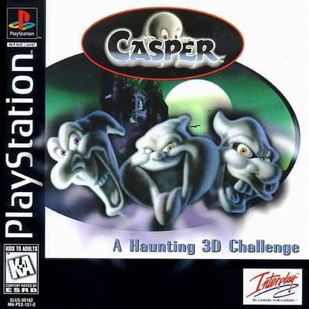 Casper Black Label Playstation 1 Sony Playstation PS1 Casper Black Label Playstation 1 Sony Playstation PS1