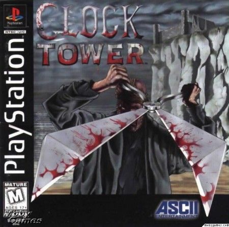 Clock Tower Playstation 1 Sony Playstation PS1 Clock Tower Playstation 1 Sony Playstation PS1
