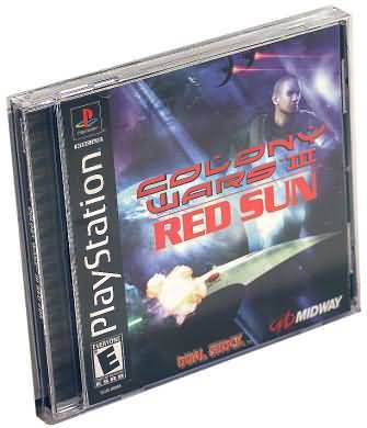 Colony Wars III Red Sun Playstation 1 Sony Playstation PS1 Colony Wars III Red Sun Playstation 1 Sony Playstation PS1