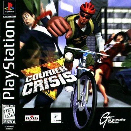 Courier Crisis Playstation 1 Sony Playstation PS1 Courier Crisis Playstation 1 Sony Playstation PS1