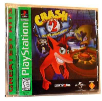 Crash Bandicoot 2 Cortex Strikes Back Greatest Hits Playstation 1 Sony Playstation PS1 Crash Bandicoot 2 Cortex Strikes Back Greatest Hits Playstation 1 Sony Playstation PS1