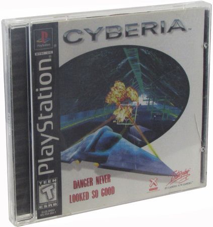 Cyberia Jewel Case Playstation 1 Sony Playstation PS1 Cyberia Jewel Case Playstation 1 Sony Playstation PS1