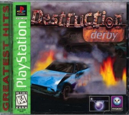 Destruction Derby Greatest Hits Playstation 1 Sony Playstation PS1 Destruction Derby Greatest Hits Playstation 1 Sony Playstation PS1