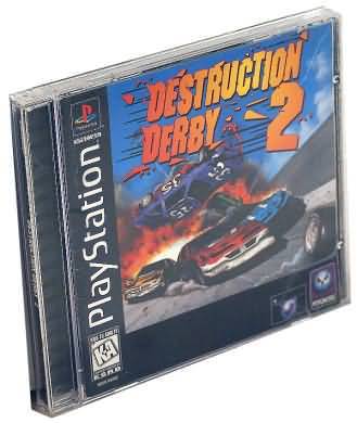 Destruction Derby 2 (Black Label) Playstation 1 | TrollAndToad