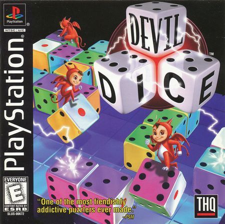 Devil Dice Playstation 1 Sony Playstation PS1 Devil Dice Playstation 1 Sony Playstation PS1