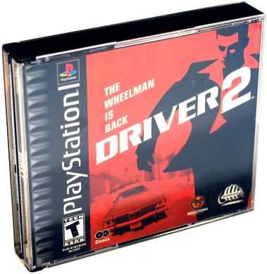 Driver 2 The Wheel Man Is Back Black Label Playstation 1 Sony Playstation PS1 Driver 2 The Wheel Man Is Back Black Label Playstation 1 Sony Playstation PS1