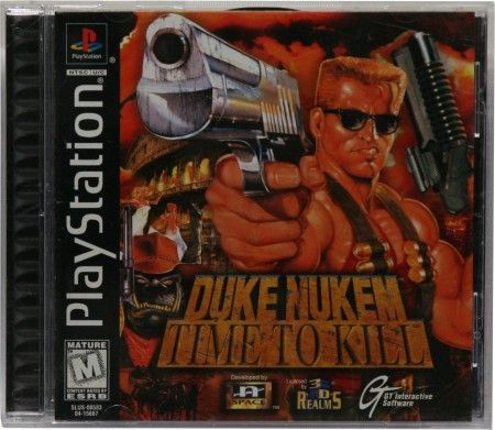 Duke Nukem Time To Kill Black Label Playstation 1 Duke Nukem Time To Kill Black Label Playstation 1