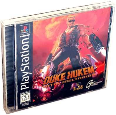Duke Nukem Total Meltdown Playstation 1 Sony Playstation PS1 Duke Nukem Total Meltdown Playstation 1 Sony Playstation PS1
