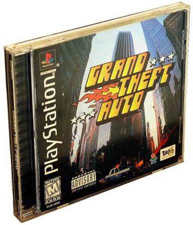 Grand Theft Auto Black Label Playstation 1 Grand Theft Auto Black Label Playstation 1