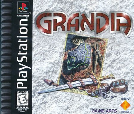 Grandia Playstation 1 Sony Playstation PS1 Grandia Playstation 1 Sony Playstation PS1