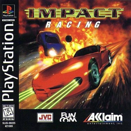 Impact Racing Playstation 1 Sony Playstation PS1 Impact Racing Playstation 1 Sony Playstation PS1