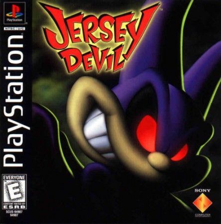 Jersey Devil Playstation 1 Sony Playstation PS1 Jersey Devil Playstation 1 Sony Playstation PS1
