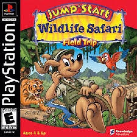 Jump Start Wildlife Safari Playstation 1 Sony Playstation PS1 Jump Start Wildlife Safari Playstation 1 Sony Playstation PS1
