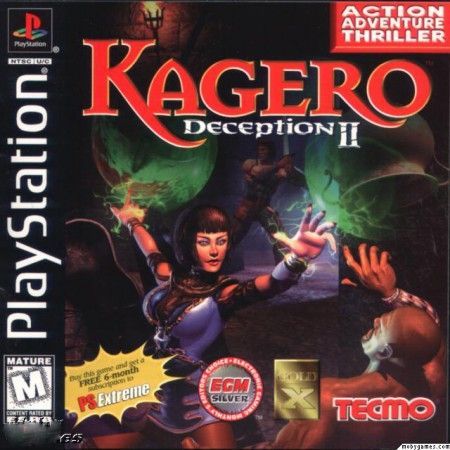 Kagero Deception 2 Playstation 1 Sony Playstation PS1 Kagero Deception 2 Playstation 1 Sony Playstation PS1