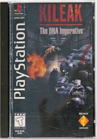 Kileak The DNA Imperative Long Box Playstation 1 Sony Playstation PS1 Kileak The DNA Imperative Long Box Playstation 1 Sony Playstation PS1
