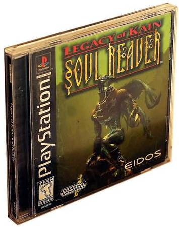 Legacy of Kain Soul Reaver Black Label Playstation 1 Sony Playstation PS1 Legacy of Kain Soul Reaver Black Label Playstation 1 Sony Playstation PS1