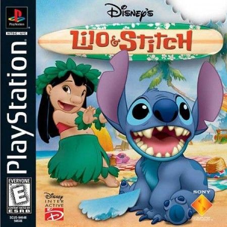 Lilo and Stitch Disney Playstation 1 Sony Playstation PS1 Lilo and Stitch Disney Playstation 1 Sony Playstation PS1