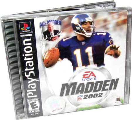 Madden NFL 2002 Playstation 1 - Video Games