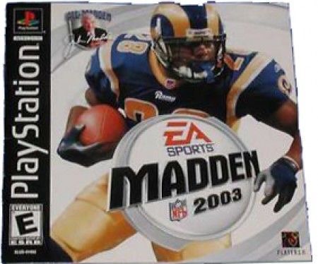 Madden NFL 2003 Playstation 1 Madden NFL 2003 Playstation 1