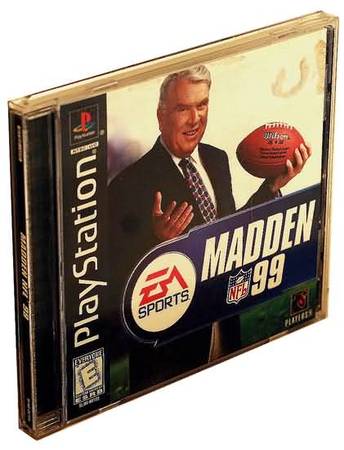 Madden NFL 99 Playstation 1 Sony Playstation PS1 Madden NFL 99 Playstation 1 Sony Playstation PS1