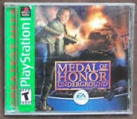 Medal of Honor Underground Greatest Hits Playstation 1 Sony Playstation PS1 Medal of Honor Underground Greatest Hits Playstation 1 Sony Playstation PS1