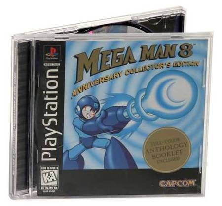 Mega Man 8 Anniversary Edition Black Label Playstation 1 Sony Playstation PS1 Mega Man 8 Anniversary Edition Black Label Playstation 1 Sony Playstation PS1