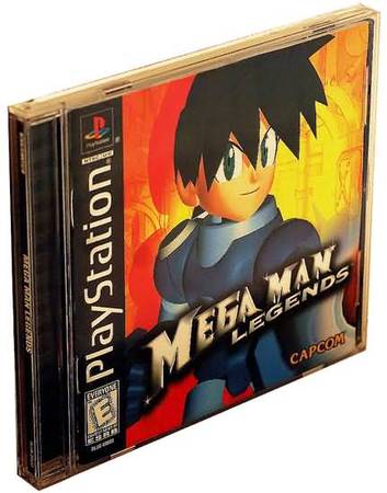Mega Man Legends Black Label Playstation 1 Sony Playstation PS1 Mega Man Legends Black Label Playstation 1 Sony Playstation PS1