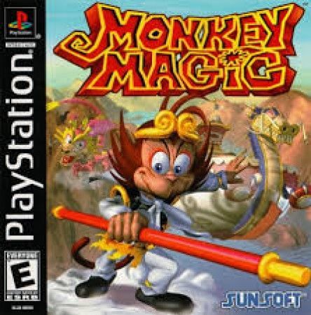 Monkey Magic Playstation 1 Sony Playstation PS1 Monkey Magic Playstation 1 Sony Playstation PS1