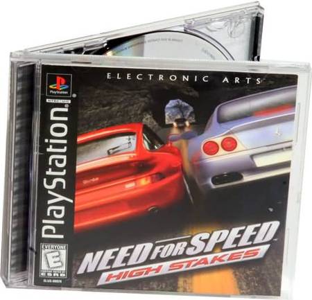 Need for Speed 4 High Stakes Black Label Playstation 1 Sony Playstation PS1 Need for Speed 4 High Stakes Black Label Playstation 1 Sony Playstation PS1