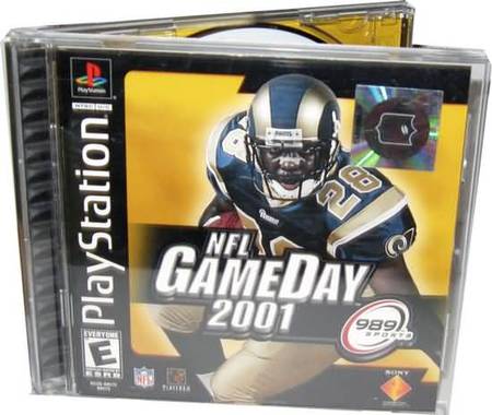 NFL GameDay 2001 Playstation 1 Sony PlayStation PS1 NFL GameDay 2001 Playstation 1 Sony PlayStation PS1
