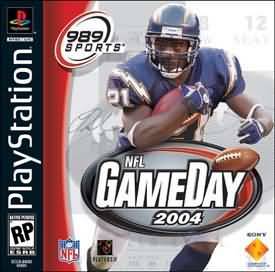 NFL GameDay 2004 Playstation 1 Sony Playstation PS1 NFL GameDay 2004 Playstation 1 Sony Playstation PS1
