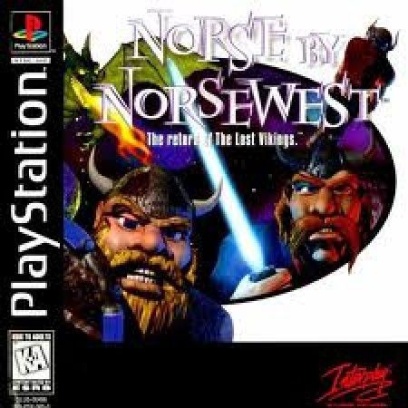 Norse by Norsewest The Return of the Lost Vikings Playstation 1 Sony Playstation PS1 Norse by Norsewest The Return of the Lost Vikings Playstation 1 Sony Playstation PS1