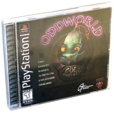 Oddworld Abe s Oddysee Black Label Playstation 1 Sony Playstation PS1 Oddworld Abe s Oddysee Black Label Playstation 1 Sony Playstation PS1