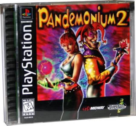 Pandemonium 2 Playstation 1 Sony Playstation PS1 Pandemonium 2 Playstation 1 Sony Playstation PS1