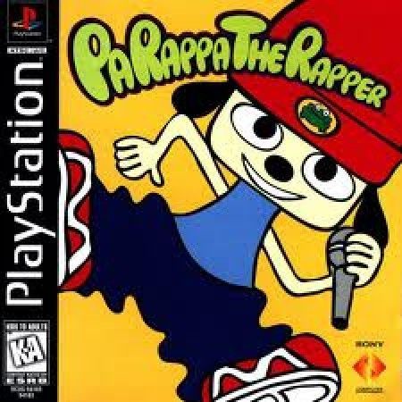 PaRappa The Rappa Playstation 1 Sony Playstation PS1 PaRappa The Rappa Playstation 1 Sony Playstation PS1
