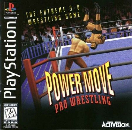 Power Move Pro Wrestling Playstation 1 Sony Playstation PS1 Power Move Pro Wrestling Playstation 1 Sony Playstation PS1