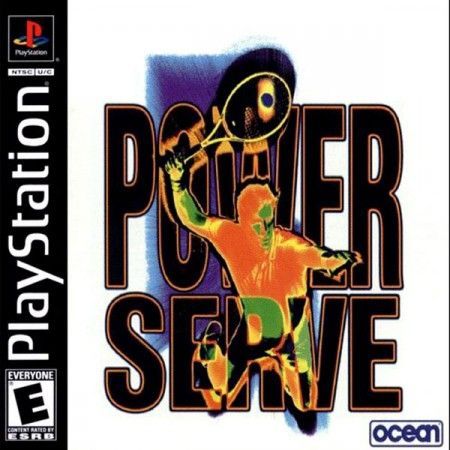 Power Serve Tennis Playstation 1 Sony Playstation PS1 Power Serve Tennis Playstation 1 Sony Playstation PS1