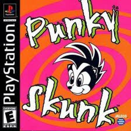 Punky Skunk Playstation 1 Sony Playstation PS1 Punky Skunk Playstation 1 Sony Playstation PS1