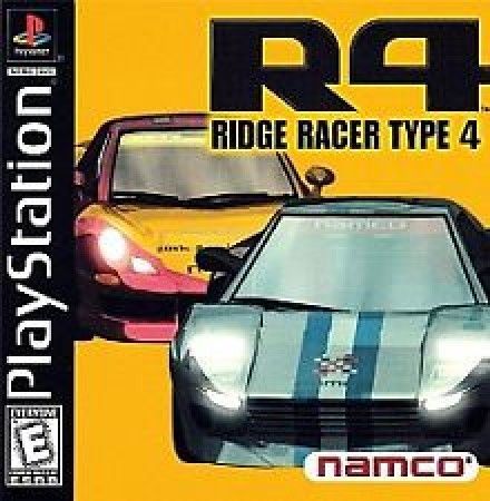 Ridge Racer Type 4 Black Label Playstation 1 Sony Playstation PS1 Ridge Racer Type 4 Black Label Playstation 1 Sony Playstation PS1