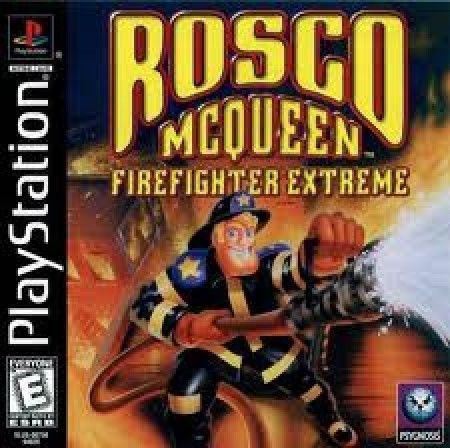 Rosco McQueen Fire Fighter Extreme Playstation 1 Sony Playstation PS1 Rosco McQueen Fire Fighter Extreme Playstation 1 Sony Playstation PS1