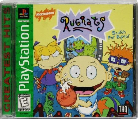 Rugrats Search For Reptar Greatest Hits Playstation 1 Sony Playstation PS1 Rugrats Search For Reptar Greatest Hits Playstation 1 Sony Playstation PS1