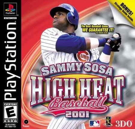 Sammy Sosa High Heat Baseball 2000 Playstation 1 Sony PlayStation PS1 Sammy Sosa High Heat Baseball 2000 Playstation 1 Sony PlayStation PS1