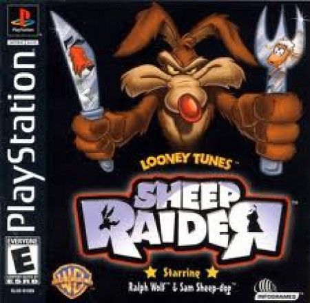 Sheep Raider Playstation 1 Sony Playstation PS1 Sheep Raider Playstation 1 Sony Playstation PS1