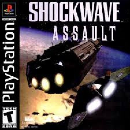 Shockwave Assault Playstation 1 Sony Playstation PS1 Shockwave Assault Playstation 1 Sony Playstation PS1