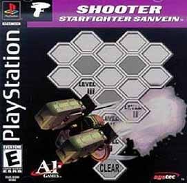 Starfighter Sanvein Playstation 1 Sony Playstation PS1 Starfighter Sanvein Playstation 1 Sony Playstation PS1