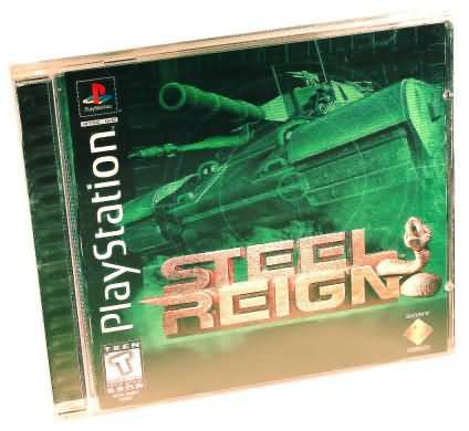 Steel Reign Playstation 1 Sony Playstation PS1 Steel Reign Playstation 1 Sony Playstation PS1
