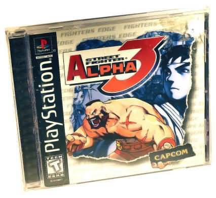 Street Fighter Alpha 3 Black Label Playstation 1 Sony Playstation PS1 Street Fighter Alpha 3 Black Label Playstation 1 Sony Playstation PS1